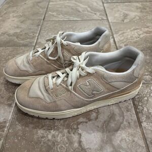 Aime Leon Dore New Balance 550 Taupe Suede Sneakers BB550AC1 Mens Low Top Sz 13
